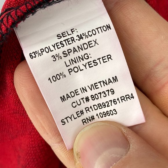 Rabbit Rabbit Rabbit | Red and Black Printed Dress - Picture 7 of 8